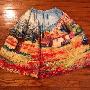Printed skirt
